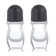 thumbnail image 1 of Botellas de rodillo de vidrio 2 piezas | Envase vacío de desodorante a prueba de fugas | Rodillo de masaje para aceites esenciales o líquidos | Vaso transparente recargable 30ml/50ml | Roll-On suave, 1 of 8