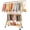 Gold, variant on TreGazze Heavy Duty Clothes Rack  on Wheels with  Shelf for Hanging Clothes, Rolling Clothing Rack Load 450 lbs for Bedroom Laundry, Silver