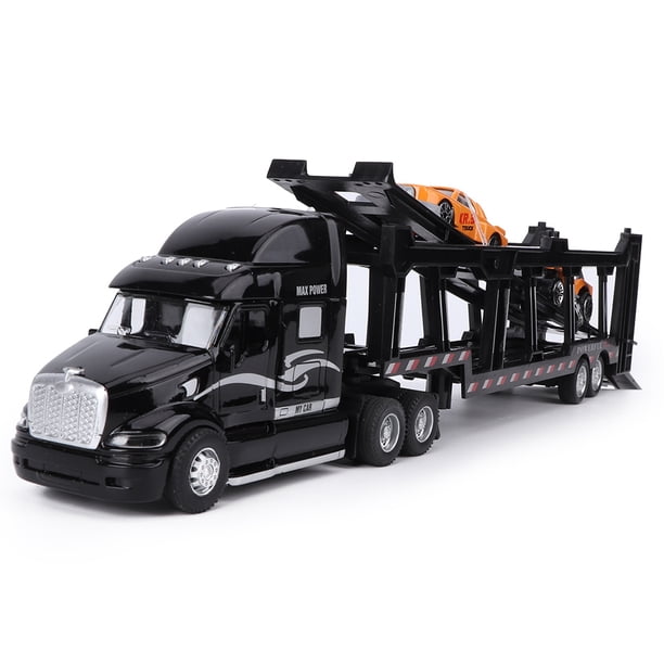 Modèle De Camion Porte-conteneurs En Alliage 1:48, Jouet Hautement Simule Pour Enfants Vehicule Jaune Modèle De Camion Porte-conteneurs En Alliage 1:48, Jouet Hautement Simule Pour Enfants Vehicule Jaune