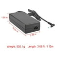 thumbnail image 3 of PGENDAR AC DC Adapter For HP Omen TPN-W111 15-5000 15-5000na 15-5000ng 15-5001nf 15-5000nf 15-5010nr 15-5020ca 15t-5000 CTO 15-5000no Touch Gaming Notebook PC Power Supply Cord Cable Charger Mains PSU, 3 of 5