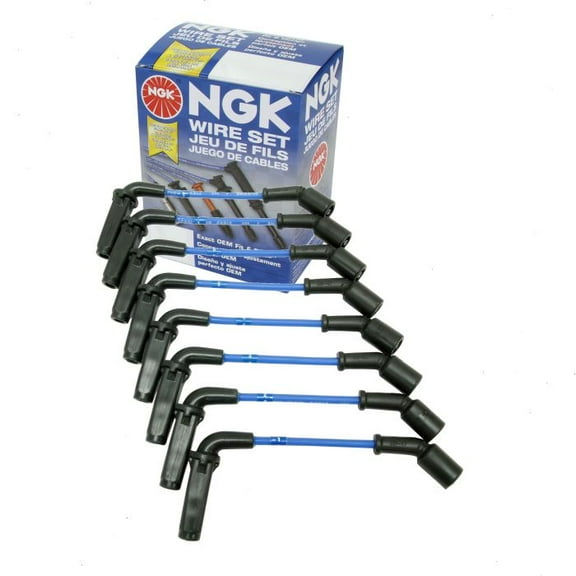 NGK Spark Plug Wire Set compatible with Hummer H3 5.3L V8 2008