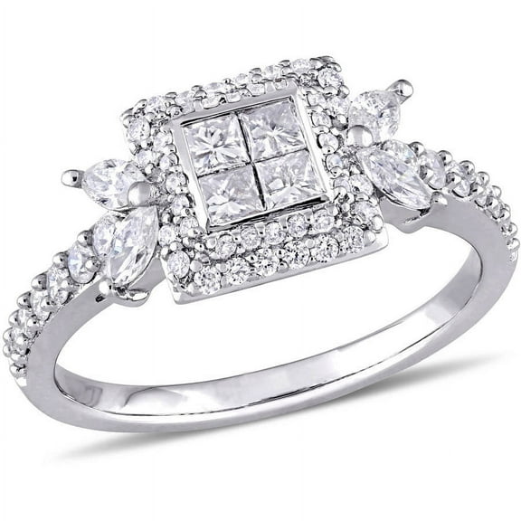 Everly Women's Diamond 14K White Gold Engagement Ring