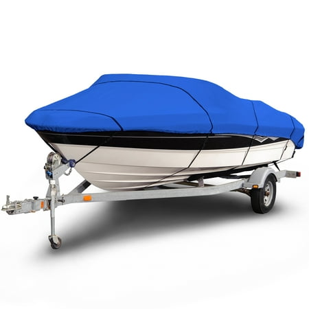 Budge 1200 Denier V-Hull Boat Cover, Waterproof, Premium Outdoor Protection for V-Hull Boats, Multiple (Best Shallow Water Boat)