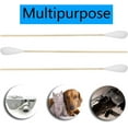thumbnail image 4 of HSHDLDF 6 Inch Long Cotton Swabs (Large Size) 400pcs for Pets, Gun Cleaning or Makeup, 4 of 6