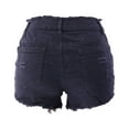 thumbnail image 5 of Taqqpue High Waisted Stretchy Jean Shorts for Women,Casual Summer Ripped Frayed Distressed Denim Shorts Raw Hem Junior Shorts Jeans Hot Short Jeans, 5 of 7