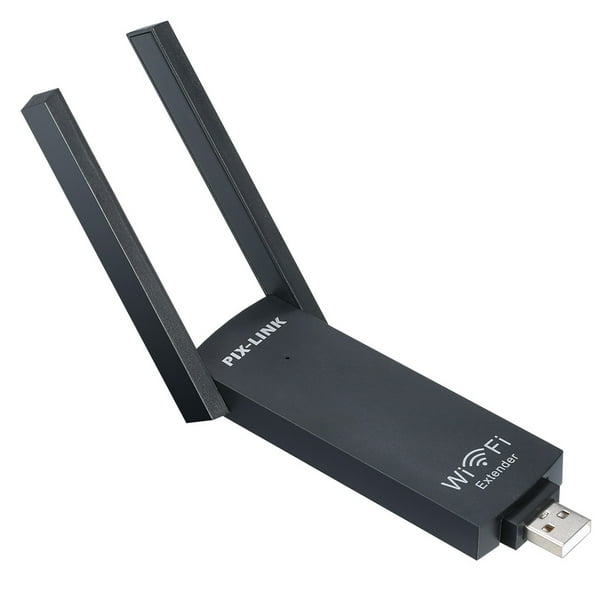 Lixada Wireless Usb Wifi Adapter For Pc Support Single Band 2 4g Only Up To 300mbps 2 Antennas High Plug And Black Walmart Com Walmart Com