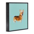 thumbnail image 3 of Stupell Industries Contemporary Royal Corgi with Crown Black Framed Giclee Art, 24 x 24, by Amelia Noyes, 3 of 7