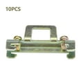 thumbnail image 3 of 35mm DIN Rail Fasten Clip, Strong Construction 10Pcs DIN Rail Fixed Clamp Fasten Clip, For Relay Mounting, 3 of 8