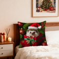 thumbnail image 4 of Christmas Pillow Covers 17.7In Zipper Soft Fabric Accent, 4 of 6