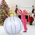thumbnail image 4 of Elainilye Christmas Inflatable Decorations PVC Glitter Ball 18 Inches for Outdoor Indoor Tree Holiday Decor, 4 of 8