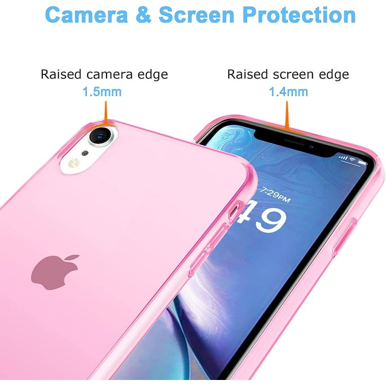 Compatible with iPhone XR Case Clear Soft Transparent Shockproof