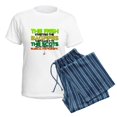 thumbnail image 5 of CafePress - BAGPIPES Women's Light Pajamas - Women's Short Sleeve Print T-Shirt and Pants Light Cotton Pajama Set, 5 of 7