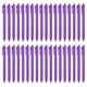 thumbnail image 1 of Uxcell 50 Pack Black Barrel Click Pens, 1.0MM Black Ink Retractable Ballpoint Pens, Medium Point Office Supplies, Purple, 1 of 5