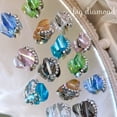 thumbnail image 4 of UDIYO Nail Decoration High Durability Shiny Surface Bright Color Sparkling Wide Application Decorative Exquisite Shining Faux Crystal Fingernail Decoration Charm Nail Supplies, 4 of 7