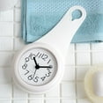 thumbnail image 2 of Wall Clock Clock Bathroom Waterproof Small Digital Silent Shower Clock Decor, 2 of 5