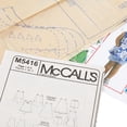 thumbnail image 3 of McCalls Toddlers Easy Sewing Pattern 5416 Tops, Dresses, 3 of 5