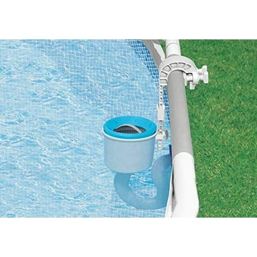 Intex Deluxe 800 GPH+ Wall-Mounted Swimming Pool Surface Automatic ...