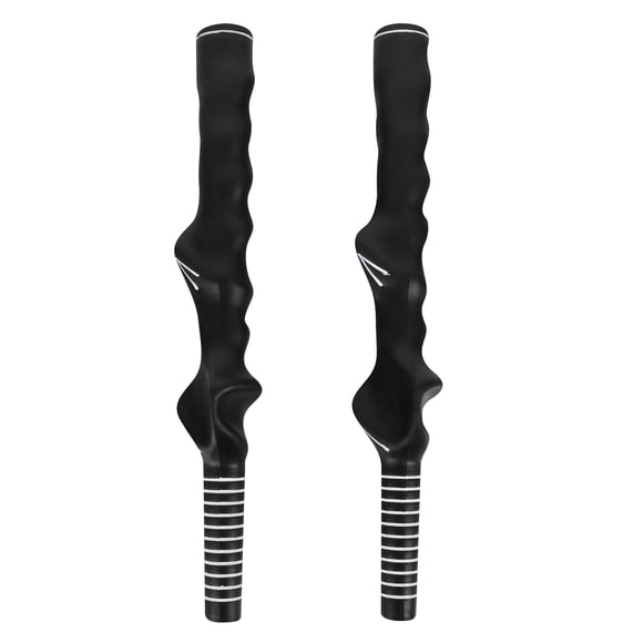 unbranded Poignée Correctrice 2 Pcs pour Entraînement des Golfeurs Caoutchouc 11x1in