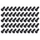 thumbnail image 2 of 50 Uds DIN 7985 tornillo de máquina de cabeza plana de acero totalmente roscado pernos chapados en Zinc negro sujetador M3x8, 2 of 9