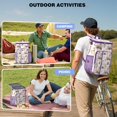 thumbnail image 4 of Farmhouse Romantic Rose and Peony Insulated Cooler Backpack - 20L Durable & Lightweight for Parties, 4 of 6