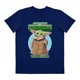 thumbnail image 1 of Playera Para Niño Lucasfilm Star Wars Cuello Redondo Manga Corta Talla 8 Azul Marino, 1 of 1