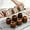 Canele Mold, variant on ABPETE 6-Cavity Carbon Steel Canele Mold - Gold Non-Stick French Cake Pan for Professional & Home Baking