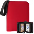 thumbnail image 1 of Álbum porta-cartas ENJOHN mini para 40 cartas, 20 páginas, rojo, 1 of 7