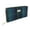 Blue with Turquoise Overcheck, variant on Harris Tweed Wool Wallet for Women, Scottish Tartan Long Zip Purse, Multiple Card Holders & Zipper Compartment, Made in Scotland, Beige Stewart