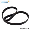 thumbnail image 2 of Oversee 67F-46241 Timing Belt For Yamaha Outboard Motor 4T F75 F80 F90 F100 F115 Parsun F90 67F-46241-00, 2 of 6