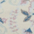 thumbnail image 6 of Nourison Bliss Transitional Floral Ivory/Multicolor 2' x 4' Area Rug, (2' x 4'), 6 of 6
