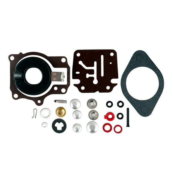 SecosAutoparts Carburetor Carb Rebuild Repair Kit for Johnson Evinrude 18/20/25/28/30/40 HP
