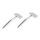 thumbnail image 4 of 1 Pair Chrome Front Bumper Lower Grille Molding Trim 51117325395 For X5 F15 2014-2018 Fog Lights, 4 of 4