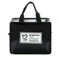 thumbnail image 1 of Xihbxyly Bolsa Aislante de Cuero con Espejo, Diseño Impermeable para Lonchera, Interior de Pvc, Bloqueo de Temperatura, Almacenamiento Versátil para Alimentos y Artículos Esenciales, Picnic, Oficina,, 1 of 1