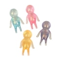 thumbnail image 1 of Squishy Figure Ball, Glitter Filled Fidget Ball, Glitter Filled Squishy Do-Ll Stress Relief Toy, Slow Rising Stretchy Squeeze Fidget Toy for Anxiety Relief, Random Color-1pc, 1 of 6