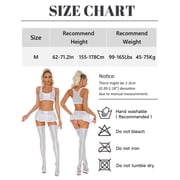 Shiny Oil Glossy Tank Tops for Women Seamless Training Gym Sports Bra Tops Metallic Compression Racerback Crop Tops Smooth Basic Rave Club Bustier Bra
