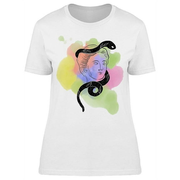 Sculpture And Snake T-Shirt Women -Image by Shutterstock, Female Medium