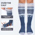 thumbnail image 5 of OutdoorMaster Ski Socks 4-Pack Merino Wool, Over The Calf Non-Slip Cuff for Men & Women, 5 of 11