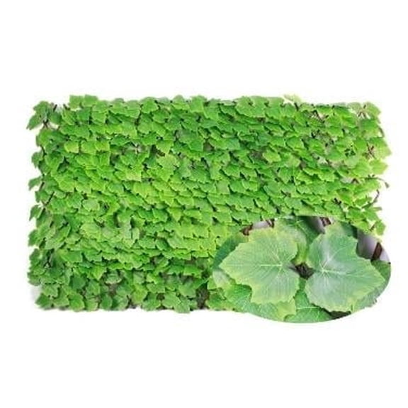47"x14" Expandable Privacy Fence Screen, UV-Resistant Artificial Vine Panel for Balcony, Patio