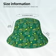 thumbnail image 6 of Bingfone Tennis Rackets and Balls Bucket Hat for Men Women,Packable Reversible Printed Sun Hats,Fisherman Outdoor Travel Hiking Beach Caps, 6 of 9