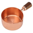 thumbnail image 2 of Taza para salsa de cocina Taza para salsa de acero inoxidable 304 profesional con asa para cocinar banquetes picnic al aire libre oro rosa 80 ml, 2 of 10