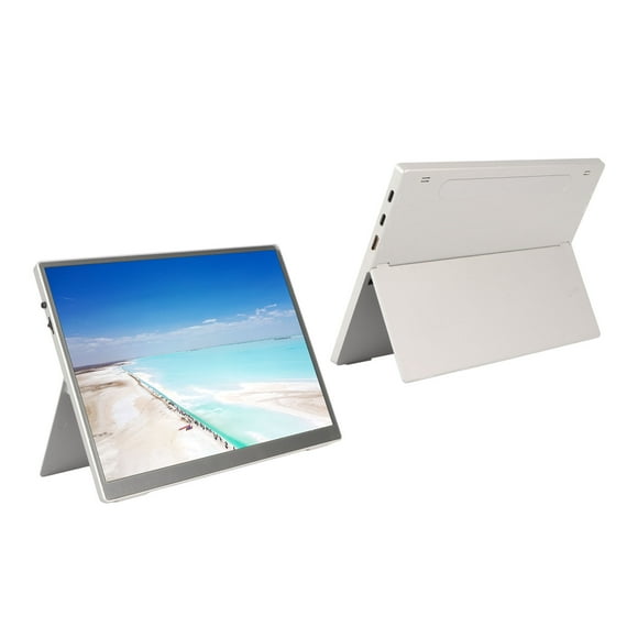 10.5inch Portable Monitor, 1920x1280P Adjustable Stand FHD IPS Screen Portable Monitor for PC