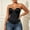 Black, variant on JOANKDMI Strapless Corset Bustier Top for Women Zip Up Sweetheart Neckline Flattering Shapewear Bodice for Gothic Halloween Vintage Costume and Club Party Wear