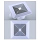 thumbnail image 5 of Naiovety Ventilador Cuadrado Blanco Fácil Instalación Persiana de Techo Ligera Ventiladores de Ventilación Reutilizables Lavables Protección contra Electrodomésticos Naiovety HA020995-00, 5 of 6