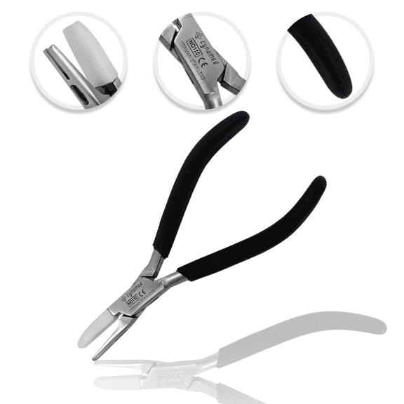Cynamed Premium Double Action Nut Optical Pliers - Optician Eyeglass Hand Tools