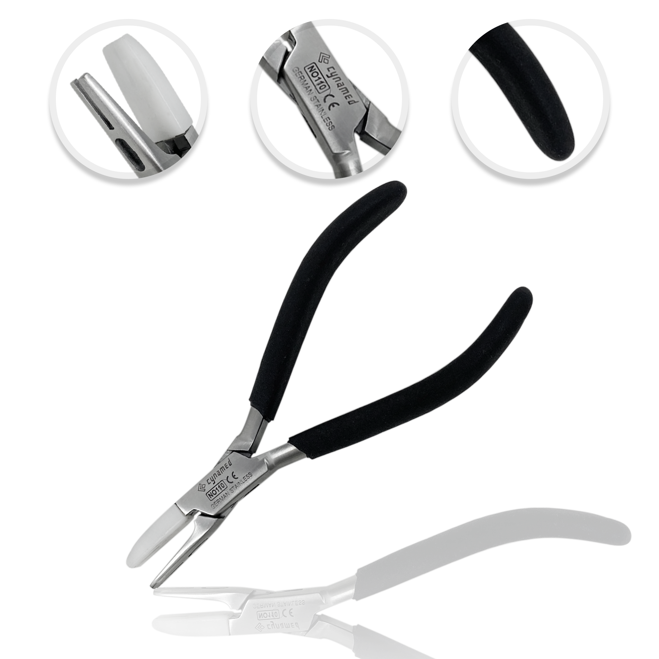 Cynamed Premium Double Action Nut Optical Pliers - Optician Eyeglass Hand Tools
