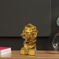thumbnail image 4 of Escultura de león Adornos de león Artesanías realistas Estatua de león 3D coleccionable Figuras de león para decoración de escritorio, jardín, estudio, 4 of 8