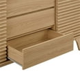 thumbnail image 2 of Pemberly Row Buffet-Vaisselier Moderne en Bois de 63 Pouces, Fini Chêne, 2 of 8