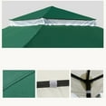 thumbnail image 4 of Double Tiered 300x300cm Gazebo Canopy with Air Vent Mesh for Outdoor BBQ Shelter, 4 of 9