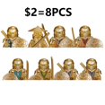 thumbnail image 3 of Figura de acción de juguete en miniatura con bloques de construcción de Ninja Set Ice Dragon Super Wings Sorcerer Snake, 3 of 5
