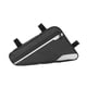 thumbnail image 2 of Bolsa triangular para cuadro de bicicleta, ideal para teléfono, billetera, llaves y herramientas. Negro, 2 of 9